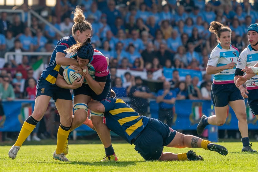 Finale scudetto Serie A Élite Femminile 2025 – Villorba Rugby vs Valsugana Rugby Padova – sabato 10 maggio Stadio Quaggia Mogliano