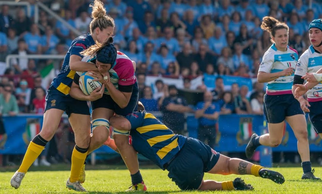 Finale scudetto Serie A Élite Femminile 2025 – Villorba Rugby vs Valsugana Rugby Padova – sabato 10 maggio Stadio Quaggia Mogliano